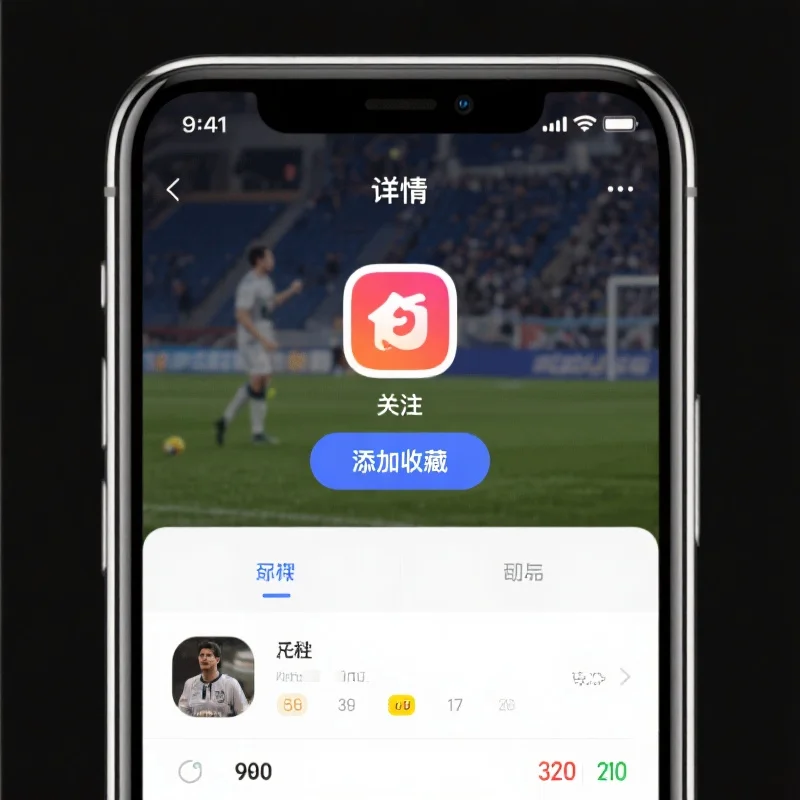体育赛事关注功能演示